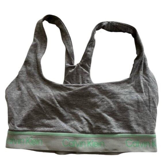 NWT Calvin Klein sports bra Large Tag on Retail $36 - Picture 1 of 6